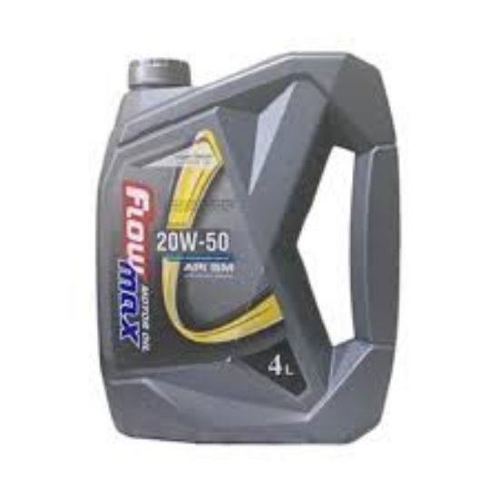 تصویر   روغن موتور فلومکس SM  20w50 پلاستیکی حجم چهار لیتر