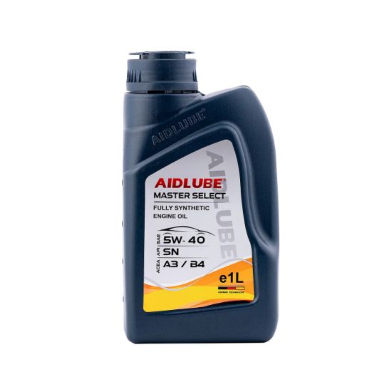 تصویر  روغن موتور AIDLUBE MASTER SELECT 5W40 SN یک لیتری